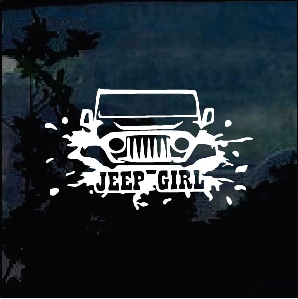 The Warning Stickers: Jeepgirl's Note' Sticker