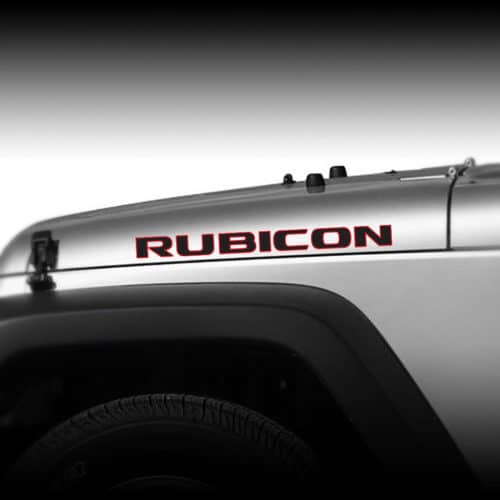 2 Jeep Wrangler Rubicon Yeti Edition CJ TJ JK XJ Vinyl Sticker