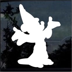 Mickey Mouse Disney Wizzard Window Decal Sticker