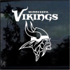 Minnesota Vikings Window Decal Sticker