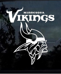 Minnesota Vikings Window Decal Sticker