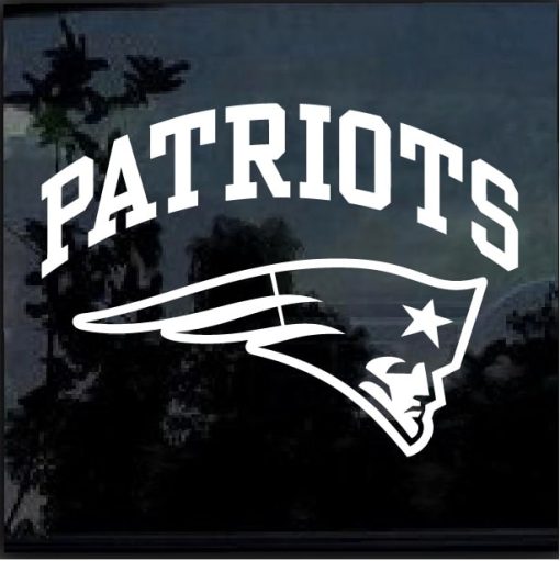 New England Patriots Decal Sticker