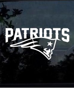 New England Patriots Decal Sticker d2