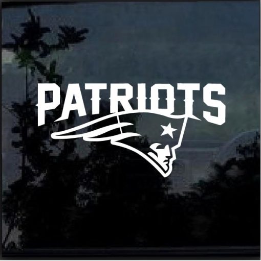 New England Patriots Decal Sticker d2