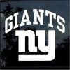 New York NY Giants Decal