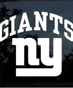 New York NY Giants Window Decal Sticker