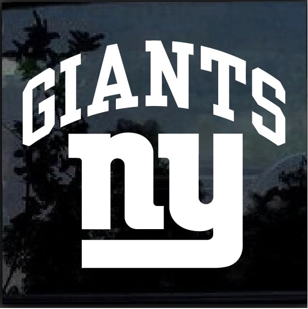 New Giants-City Sticker for Sale by queenalose