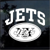 New York NY Jets Window Decal Sticker