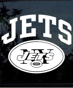 New York NY Jets Window Decal Sticker