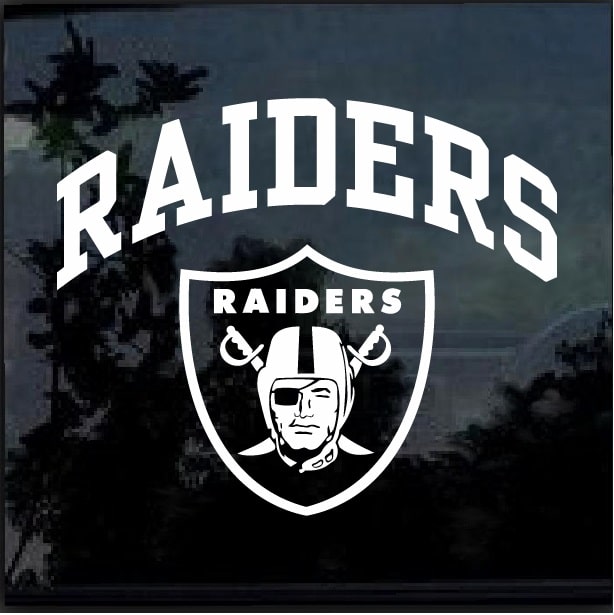 Raider Nation Las Vegas Raiders Window Decal Sticker, Custom Made In the  USA