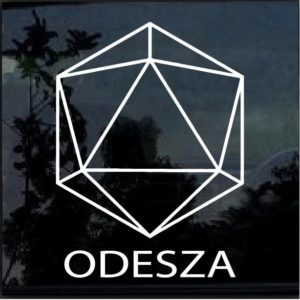 Odesza band decal sticker