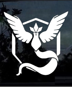 Pokemon Go Team Mystic Symbol window decal Sticker