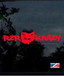 RZR Crazy Decal Sticker