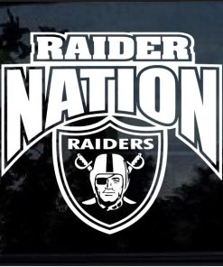 Raider Nation Oakland Raiders Decal Sticker