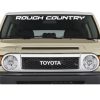 Rough Country windshield decal sticker