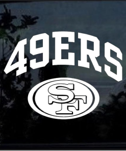 San Francisco 49ers Window Decal Sticker