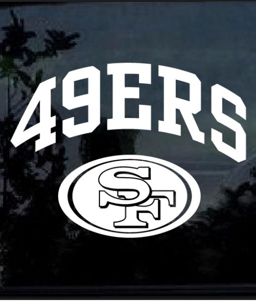 San Francisco 49ers Decal – Custom Sticker Shop