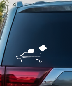Scion XB toaster funny window decal Sticker