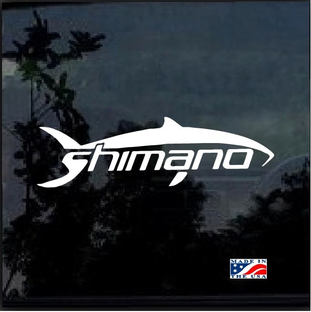 10 shimano Decals fd reel rod chain cassette xt shifters adhesive vinyl Stickers 