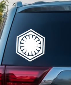 Star Wars First Order Window Decal Sticker