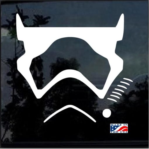 Star wars First Order Trooper Decal Sticker