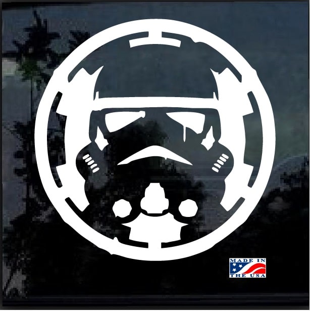 Star Wars Storm Trooper Vinyl Sticker Decal – Sticker Planet