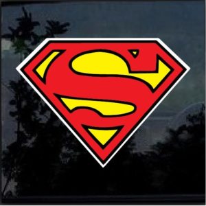 Superman full color decal sticker