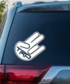 Toyota TRD Shocker Decal Sticker