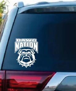 UGA Dawg Nation Window Decal Sticker