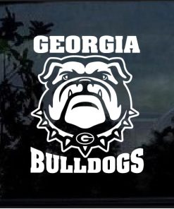 UGA Georgia Bulldogs Decal Sticker