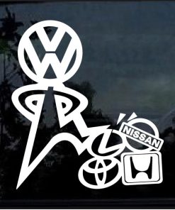 VW Volkswagen Hating on everybody decal sticker