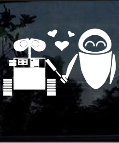 Walle eve love disney - Cartoon Decal Sticker