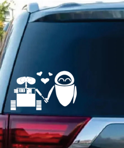 Walle eve love disney - Cartoon Decal Sticker