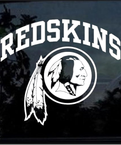 Washington Redskins Window Decal Sticker