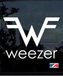 Weezer Band Decal Sticker