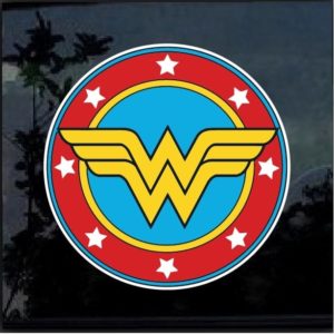 Wonder Woman color decal sticker