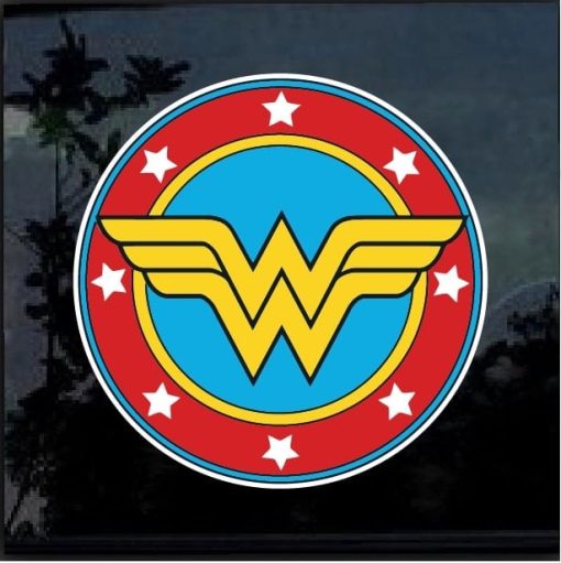 Wonder Woman Full Color Decal Sticker – Custom Sticker Shop