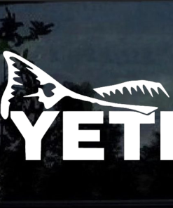 Yeti fish Decal Sticker