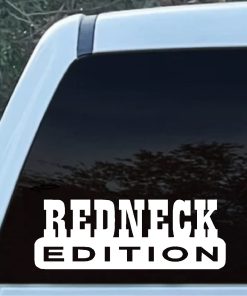 redneck edition decal sticker