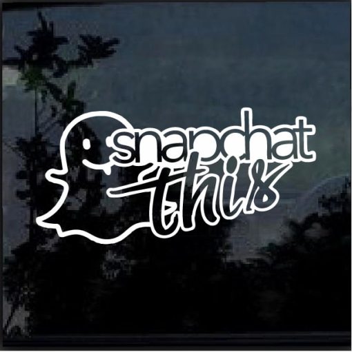 snapchat this decal sticker