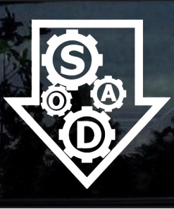 System of Down a2 - Band Sticker