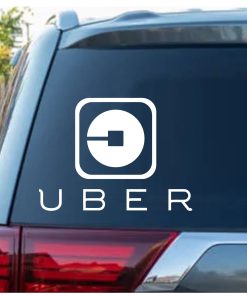 uber ride share decal sticker 22