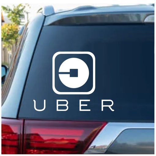 uber ride share decal sticker 22