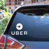 uber window decal sticker new
