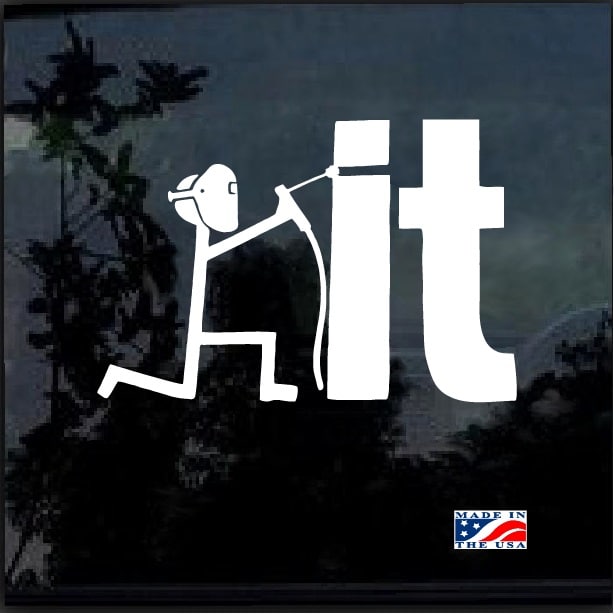4/" Weld-it vinyl decal