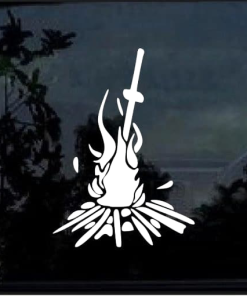 Dark Souls Bonfire - Cartoon Decal Sticker