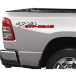 Dodge Ram 4x4 Off Road Sticker Set of 2