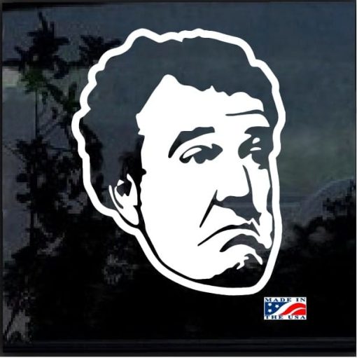 Jeremy Clarkson Top Gear Figure Decal Sticker