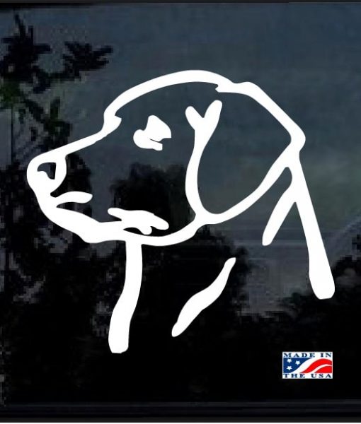 Lab Labrador Window Decal Sticker Custom Sticker Shop