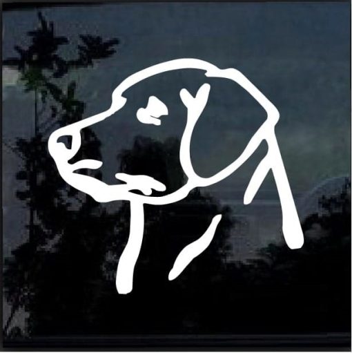 Lab Labrador Window Decal Sticker